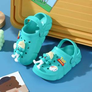Kids Cute 3D Cartoon EVA Clogs Sandals for Boys & Girls Breathable Non-Slip Summer Clogs Shoes Size 24-35