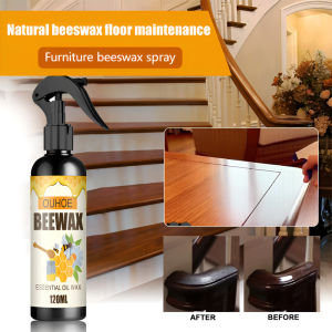 OUHOE Furniture Care Liquid Spray Household Floor Polish/Furniture Wax Spray/Anti Slip/Prevents Cracks/Scratch Repair/For Adults Family