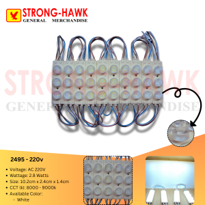 2495 LED MODULE 220VOLTS WHITE (2 PCS)