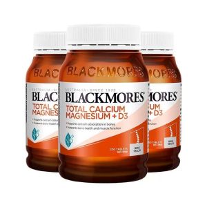 BLACKMORES Total Calcium & Magnesium + D3 200 Tablets [Bone | Teeth | Muscle Function]