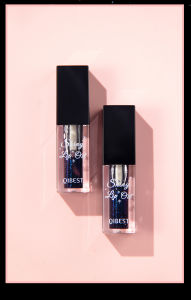 QIBEST Shiny Lip Gil ลิปออยล์เปลี่ยนสี ลิปออยล์เปลี่ยนสีตามอุณหภูมิ ไม่เหนียวเหนอะหนะ