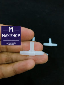 Nối Ngã 3 Chữ T Cho Ống Dây Oxy 4ly Hồ Cá Cảnh Hồ Thủy Sinh