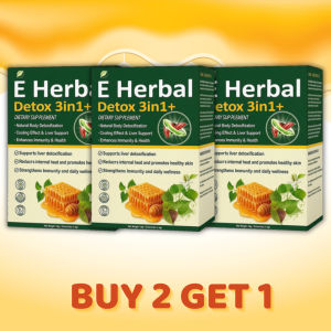 E Herbal Detox 3in1 Supplement Liver Kidney Cleanse Body Cooling Blood Purifier Skin Health Immune Booster Pimple Relief