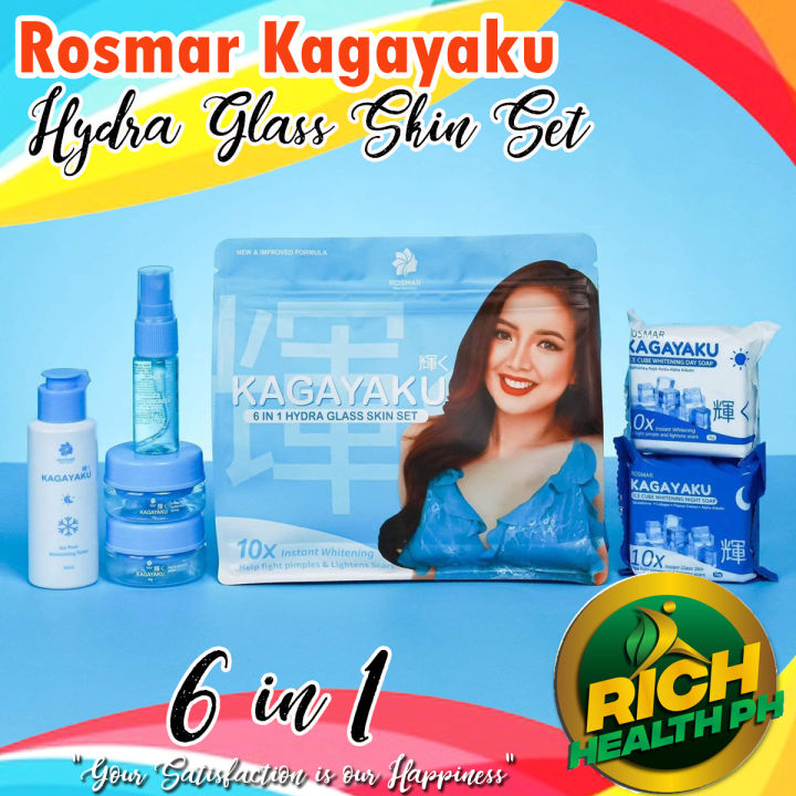 Rosmar Kagayaku Hydra Glass Skin Set 6in1 or 5in1 (Choose variant ...