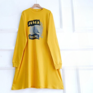 Tunik Wanita Dewasa Jumbo Zana Tunic Bahan Kaos Katun Combed Atasan Wanita Oversize Kekinian