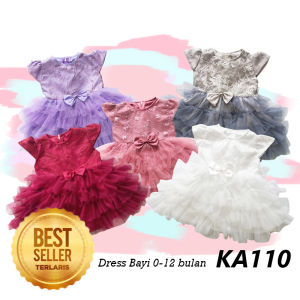 Dress Baju Gaun Pesta Bayi Perempuan 0-12 Bulan Princess Disney GAUN KA110