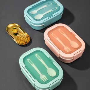 Kotak bekal makan anti tumpah 3 sekat / Bento Box 6 sekat / Lunch Box/ Bekal Makan Anak / Tempat makan siang