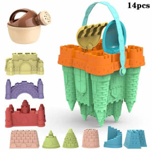 Beach and sand toys Together for children Creative Pyramid Castle Sand mold Full air games fun beach accessories for boys and girls new collection