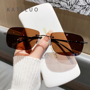 KATELUO แว่นตากลางแจ้งขับรถไร้กรอบZ8200แว่นกันแดดผู้ชายโพลาไรซ์แฟชั่นผู้หญิงปกป้อง UV400