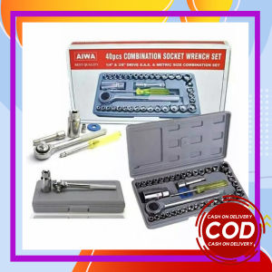 Set Kunci Sok Lengkap 40in1 Set Kunci Socket 40in1 Kunci Ring Pas Kunci L Motor Mobil dll