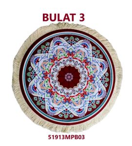 Mediatech MousePad Karpet Permadani Bulat Gaya Bohemia Persia