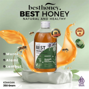 Best Honey  Madu Asli 100%  Madu Murni  Madu Multiflora Original Natural  Madu Aromatic 350gr
