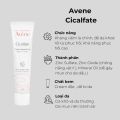 Kem dưỡng ẩm, phục hồi da nhạy cảm Avene Cicalfate Repair Cream Pháp an toàn cho em bé. 