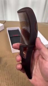 Hollow Press Scalp Massage Comb Portable Oil Dandruff Removal Hair Care Comb Head Relaxation Tool