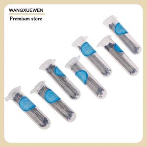 [COD] เข็มสเตนเลสสำหรับตรวจแมลงเข็ม100ชิ้นสำหรับการทดลองทางทันตกรรมของโรงเรียน