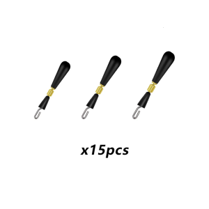 Pack of 15 Floating Bobber Block Drift Fishing Floats Outdoor Fishing Accessory Fishing Float Base Quick Installation