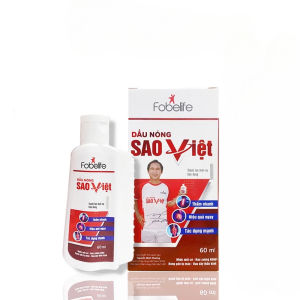 Dầu nóng xoa bóp con lăn dầu nóng sao việt Fobelife dầu xoa bóp bong gân đau nhức xương khớp-Happy Home 4U