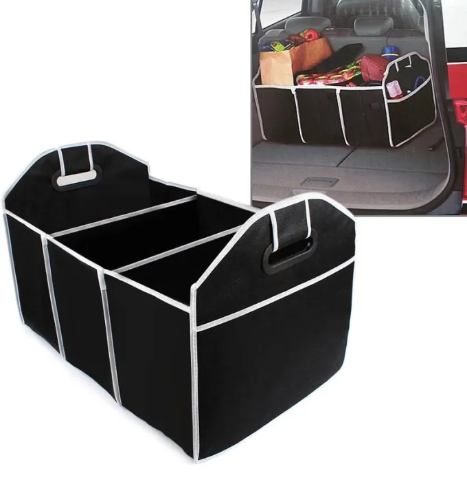 Car Boot Organizer Collapsible Storage Basket | Lazada PH