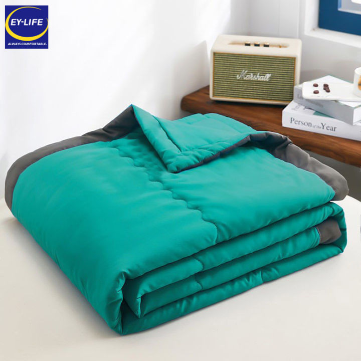 EYLife Summer Quilt Summer Cool Quilt with Solid Color In Summer Water