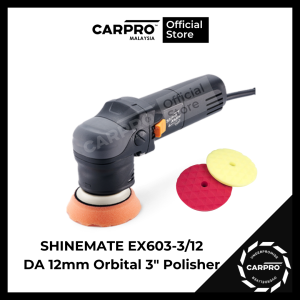 SHINEMATE EX603-3/12 DA Dual Action 12mm Orbital 3” Polisher