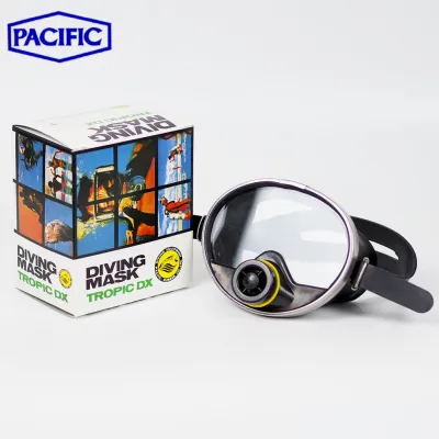 PACIFIC หน้ากากแปซิฟิค (มีจมูก) หน้ากากดำน้ำ หน้ากากยิงปลา
