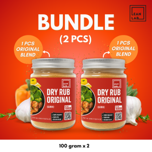 Bumbu Masak Leanlab Marinasi Rendah Kalori 100g x2 (Original/Cajun/Teriyaki/Fried Chicken/Rendang)