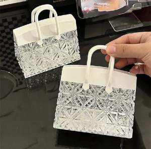 Art Deco Floral LED Light - Battery-Powered Night Light For Bedroom Living Room And Decorative Crys