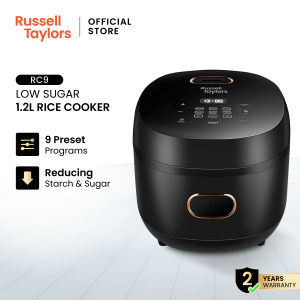 Russell Taylors Digital Low Sugar Rice Cooker (1.8L) RC10
