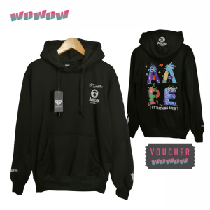 Jaket A a p e B A P E x S teven H arrington Hoodie Sweatshirt NWT R ARE L TD E DITION A uthentic