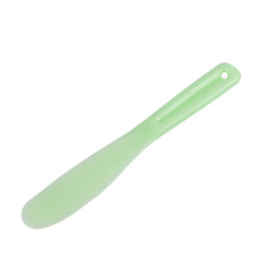 JON09 Salon Big Spatulas Beauty Scoop Makeup Applicator Stick Face Beauty Mixing Spoon Cosmetic Spatula Silicone Stick Eye Cream Stick