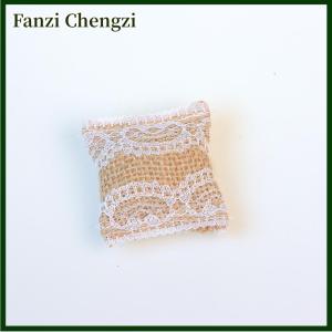 Fanzi 2Pcs 1 12 Dollhouse Simulation Mini Lace Pillow Sofa Cushion Dollhouse Living Room Decoration Dolls House Decor Accessories