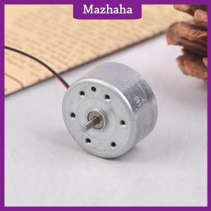 Mazhaha RF-300EA-1D390 DC 1.5V 3V 5V 6V 7250RPM Mini Mute 24mm Round Spindle Motor Precious Metal Brush Engine DIY Solar Power Toy Model