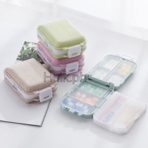 Portable Mini Pill Box Medical Kits Vitamin Pills Box Storage Box Pill Container Health Travel Supplies