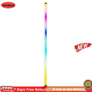 [VODF] Smart RGB LED Corner Lamp Dimmable Floor Lamp with APP and Remote USB Power Supply with Music Sync for Living Room