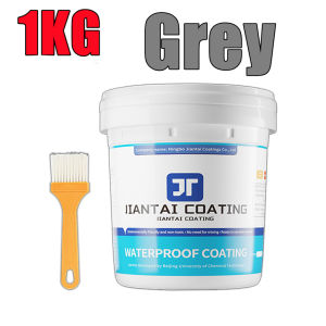💥1kg💥Grey/White/Black/Blue/Transparent Water Proof Glue Super Waterproof Glue Sealant For Toilets Walls Windowsills Roofs Concrete Swimming Pools Fish Tanks Water Proofing Sealant Paint Water Proof Glue For Cement Roof Leak Water Proofing For Concrete