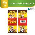 Birch Tree Fortified Choco 29g Pack of 8. 