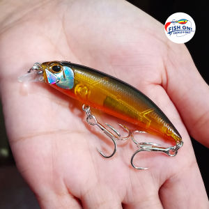 7cm 8g Banana Colors Sinking type Fishing Casting Lures Artificial Minnow bait with Upgraded STAINLESS HOOKS