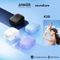 Soundcore by Anker K20i Semi Earbuds with Mic 13mm Drivers TWS Customs E22 Headphones Bluetooth 5.3 Headsets for Cellphone Earphones Wireless Bluetooth for iPhone Android Phone. 