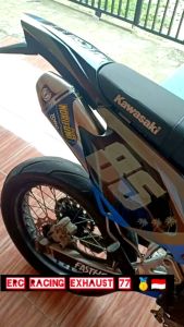 KNALPOT RACING NORIFUMI UNTUK KLX WR DTRACKER CRF BOSKU
