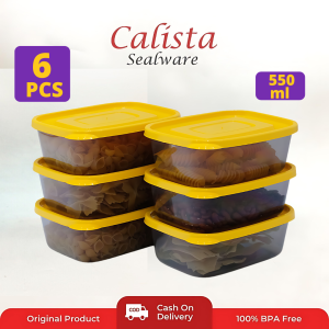TOPLES CALISTA FURANO SMOKE SET 6 PCS TOPLES PENYIMAPANAN MAKANAN FOOD KONTAINER FOOD PREPARASI SET WADAH FREEZER TOPLES SET MULTIFUNGSI TOPLES SET UKURA KECIL SATU UKURAN LENGKAP WADAH SAJI PENYIMPANAN KULKAS