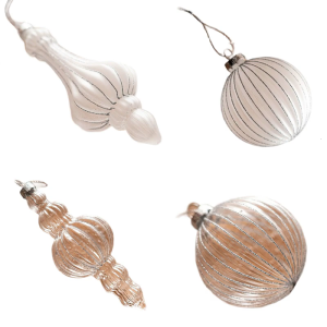 การใช้งานกลางแจ้งในร่มการตกแต่งสำหรับปาร์ตี้ที่บ้านประดับต้นคริสต์มาสลูกบอลคริสต์มาสแบบแก้วลูกบอลตกแต่ง