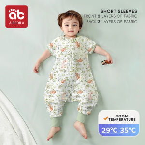 AIBEDILA Children Romper Clothes Short Long Sleeve Mulberry Silk Bodysuit Costume Spring Summer Breathable Baby Jumpsuit Pajamas