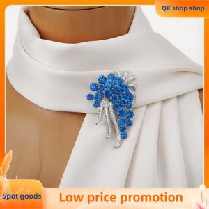 ✨QK shop✨ Chic Rhinestones Grape Bouquet Brooch For Women Fashion Coat Jewelry Accessory Perfect Pin For Work Outfits
