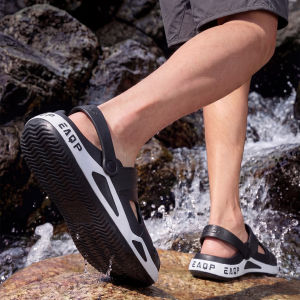 Free Shipping MenS Summer 2026 New Style Outdoor Non-Slip Quick-Drying Large-Size Clogs For Wading And Hiking