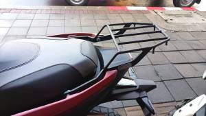 Rear Rack แร็คหลัง แร็คท้าย ตะแกรงท้าย ตะแกรงหลัง HONDA ADV 350 และ FORZA 300 ALL NEW เหล็กหนา แข็งแรง ขนาด กว้าง 8.5 นิ้ว ยาว 8 นิ้ว