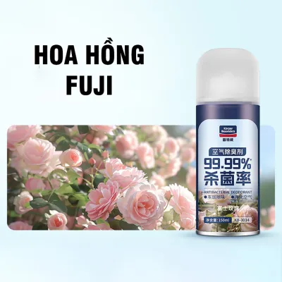 Chai Xịt Khử Mùi và Khử Trùng Máy Lạnh Ô Tô Korper Besonders làm sạch không khí vệ sinh điều hòa xe hơi