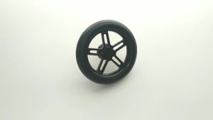 Stroller Rear Wheel For Melio 2/3 Carbon Pushchair Whole Back Wheel With Tire Frame Shaft Baby Buggy Replace Accessories