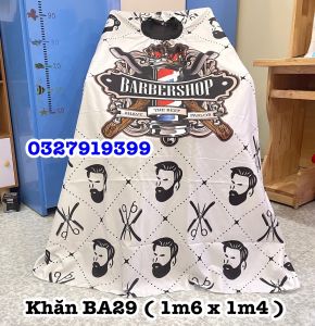 Khăn choàng  áo choàng cắt tóc Barber BA28