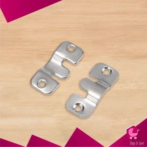 BabyShop-C1250 Bracket Ambalan Plat Besi Gantungan Meja dan Pigura Bingkai Foto Type E / Braket E