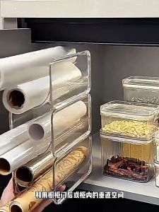 BHQ Stackable Cup Storage Rack Transparent Dustproof Water Bottle Organizer Desktop Cup Holder
